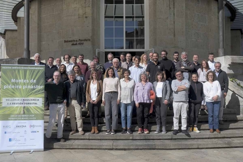 O encontro transnacional de Mondariz asenta as bases de futuro dos montes de piñeiro do país