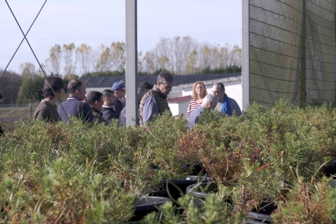 Visita ó viveiro de Tragsa.